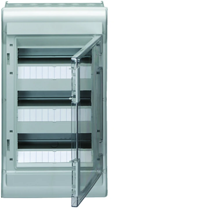Coffret de distribution étanche Vector IP55, 3 rangées 36 modules 552x310x151mm