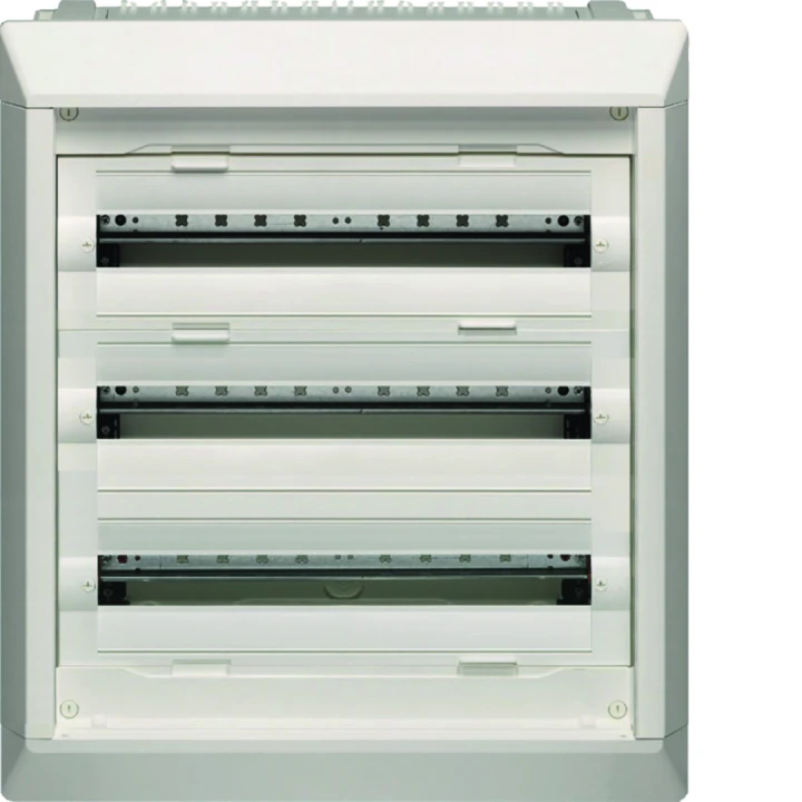 Coffret de distribution vegaD encastrée, 3 rangées 72 modules 687x600x150mm