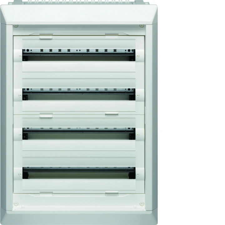 Coffret de distribution vegaD encastrée, 4 rangées 96 modules 837x600x150mm