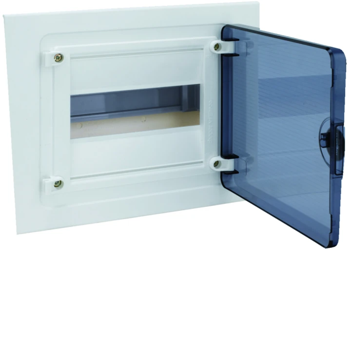 Coffret encastré 8 M porte transp.