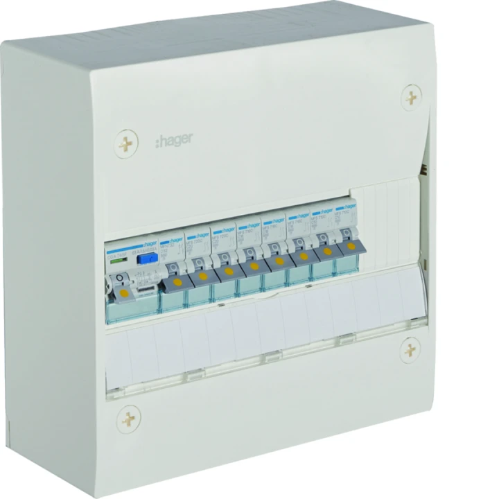 Coffret Gamma+ 13 pré-équipé SanVis 1 rangée
