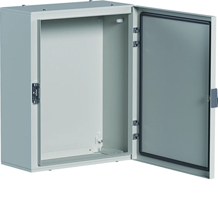 Coffret métallique porte pleine orion plus IP65 IK10 500x400x200mm Gris clair