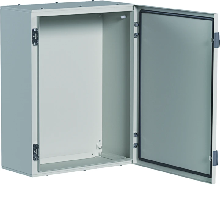 Coffret métallique porte pleine orion plus IP65 IK10 650x500x250mm Gris clair