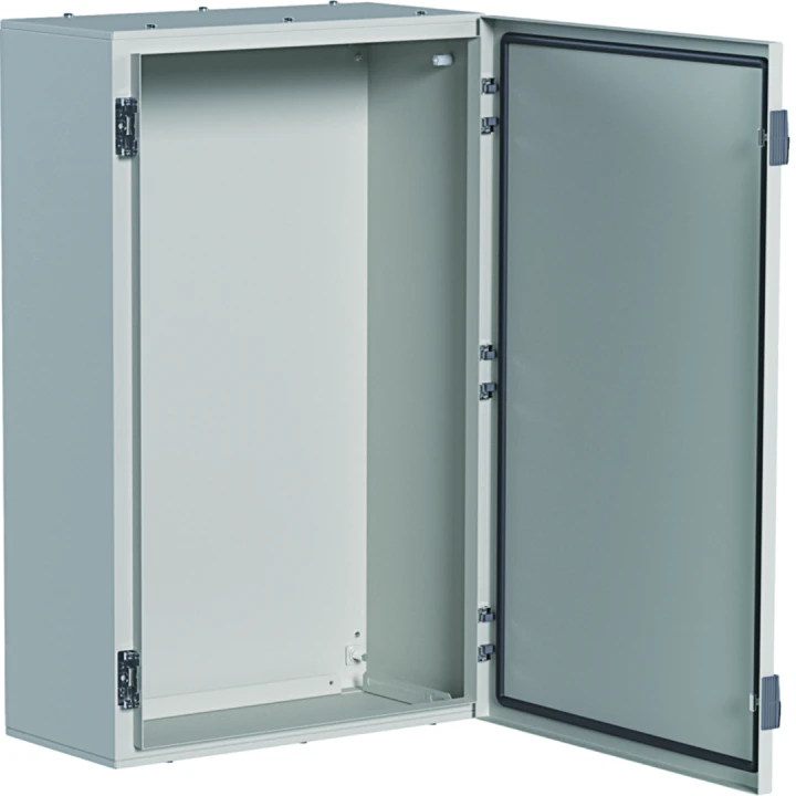 Coffret métallique porte pleine orion plus IP65 IK10 800x500x250mm Gris clair