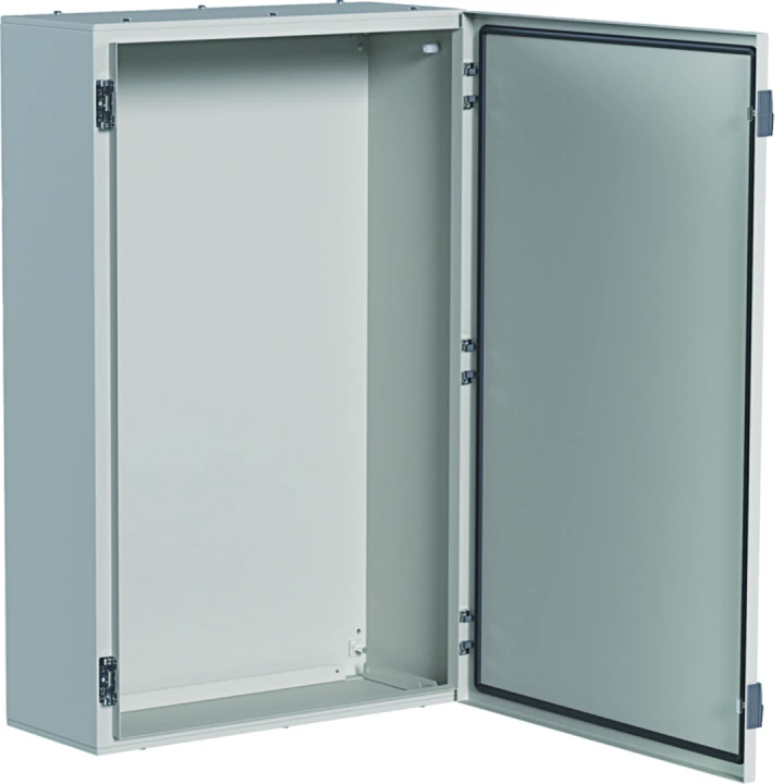 Coffret métallique porte pleine orion plus IP65 IK10 950x600x250mm Gris clair