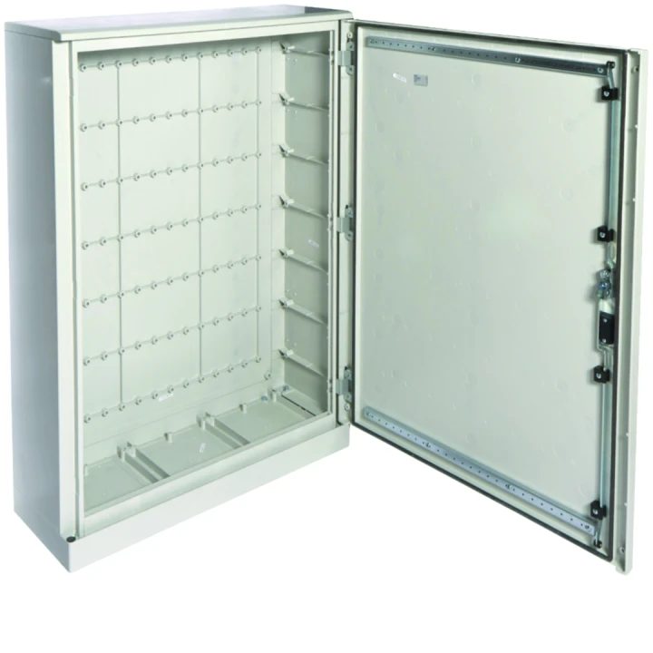 Coffret polyester porte pleine orion plus IP65 IK08 1200x850x300mm Gris clair
