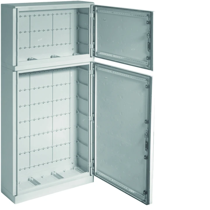 Coffret polyester porte pleine orion plus IP65 IK08 1750x850x300mm Gris clair