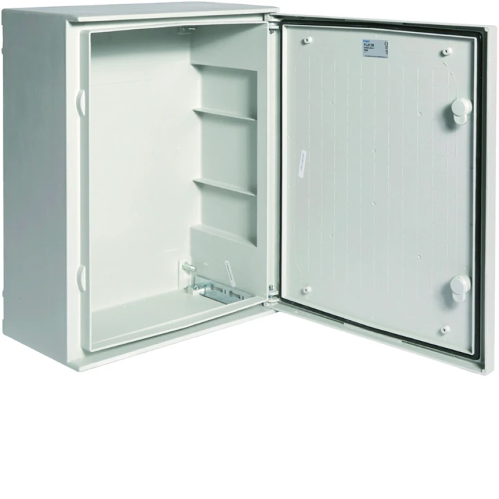 Coffret polyester porte pleine orion plus IP66 IK10 500x400x200mm Gris clair