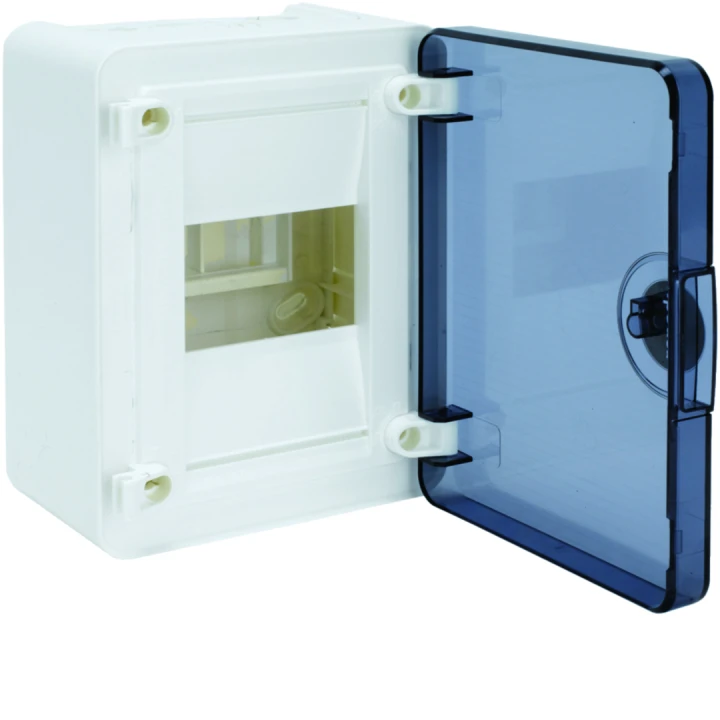 Coffret saillie 4 M porte transp.