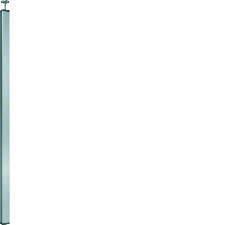 Colonne Officea 1 face, hauteur de fixation par vérin 3000 à 3300mm, Alu anodisé
