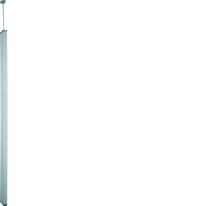 Colonne Officea 2 faces, hauteur de fixation par vérin 3000 à 3300mm Alu anodisé