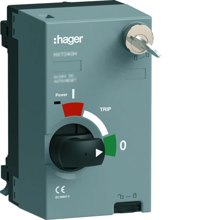 commande motorisée sans Auto-Reset + clé h3+ 24 - 24VDC  pour P250
