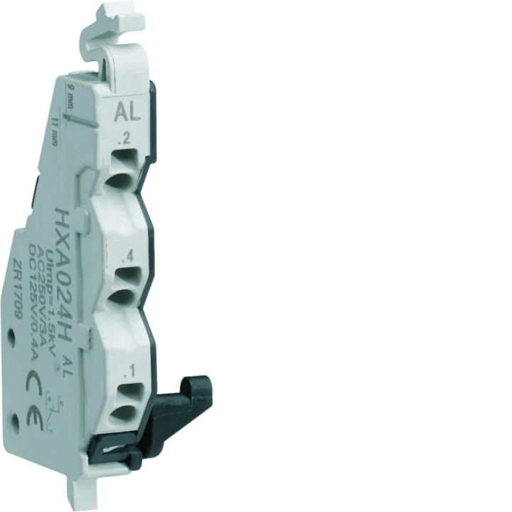 Contact signal défaut h3 h3+ 250 - 250VAC  pour x160-P160-x250-P250-x630-P630