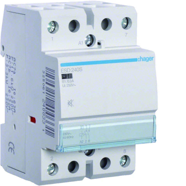 Contacteur Silencieux 40A, 2F, 24V