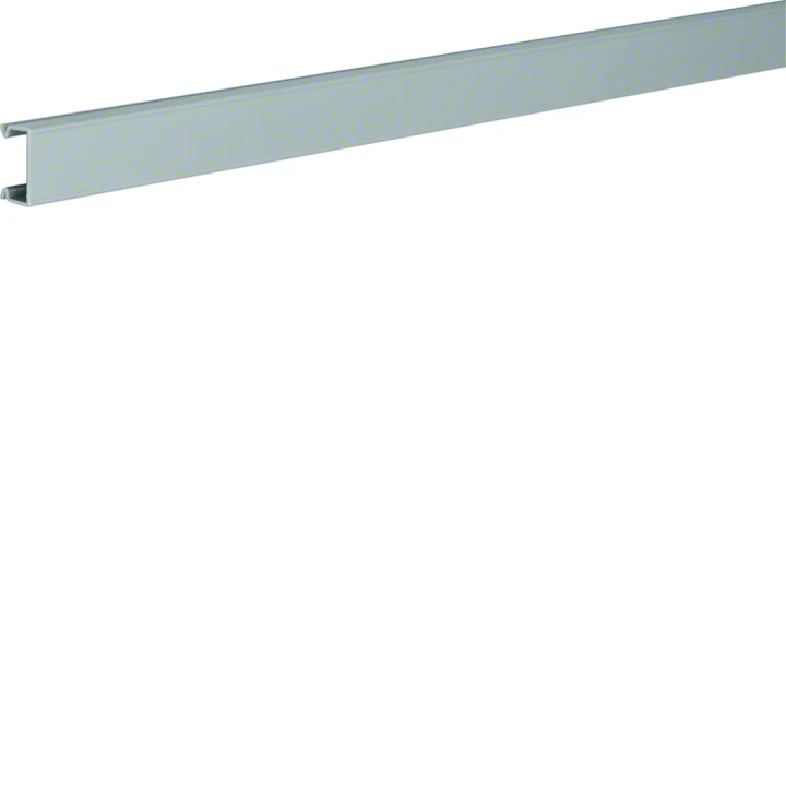 Couvercle en PVC pour pour goulotte BA7 hauteur 40/60/80mm 25mm gris pierre