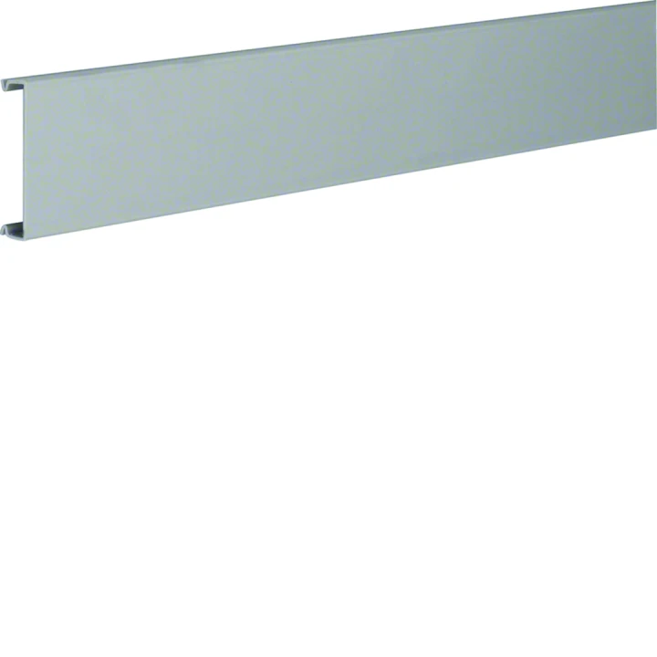 Couvercle pour goulotte BA7 - l 60mm RAL 7030 gris
