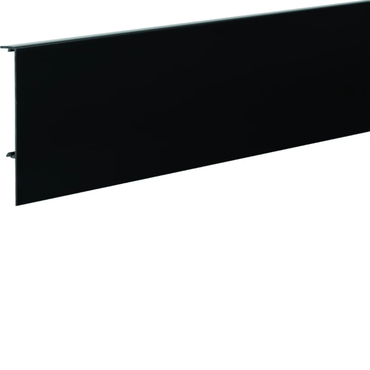 Couvercle pour plinthe SL 15x100mm Graphite Noir