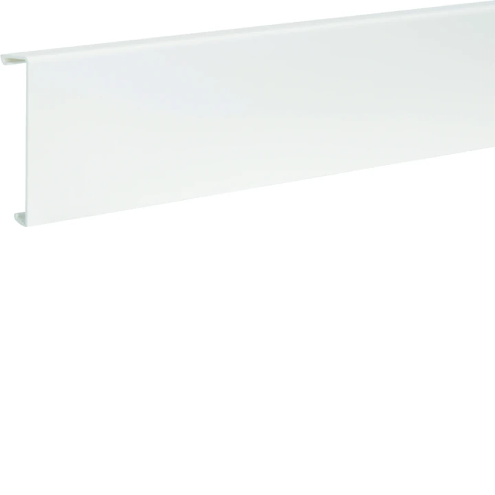 Couvercle pour plinthe SL 20x80mm Blanc