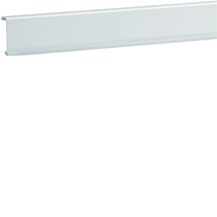 Couvercle pour plinthe SL avec joint de mur 20x55mm Blanc