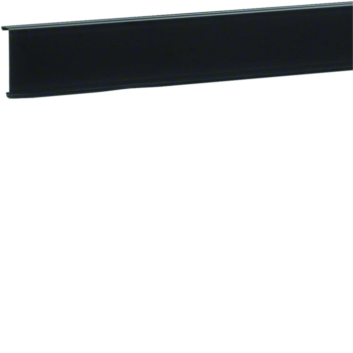 Couvercle pour plinthe SL20080 joint de mur, noir