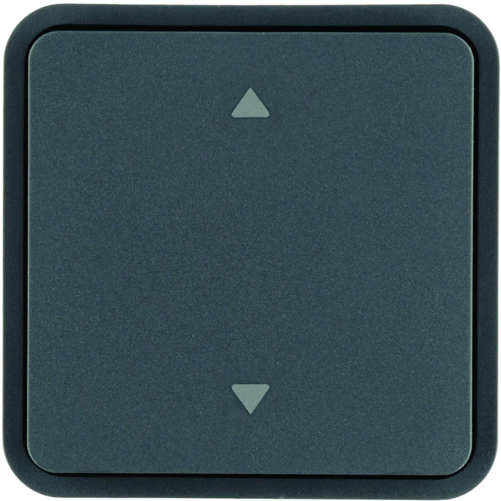 Cubyko 1 touche KNX pour volet roulant coloris gris