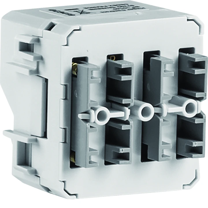 Cubyko double interrupteur KNX filaire 4 entrées, associable, IP55
