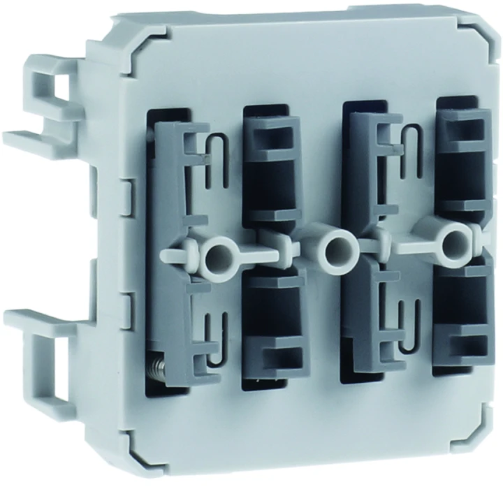 Cubyko double poussoir pour micro modules TRM, associable, IP55