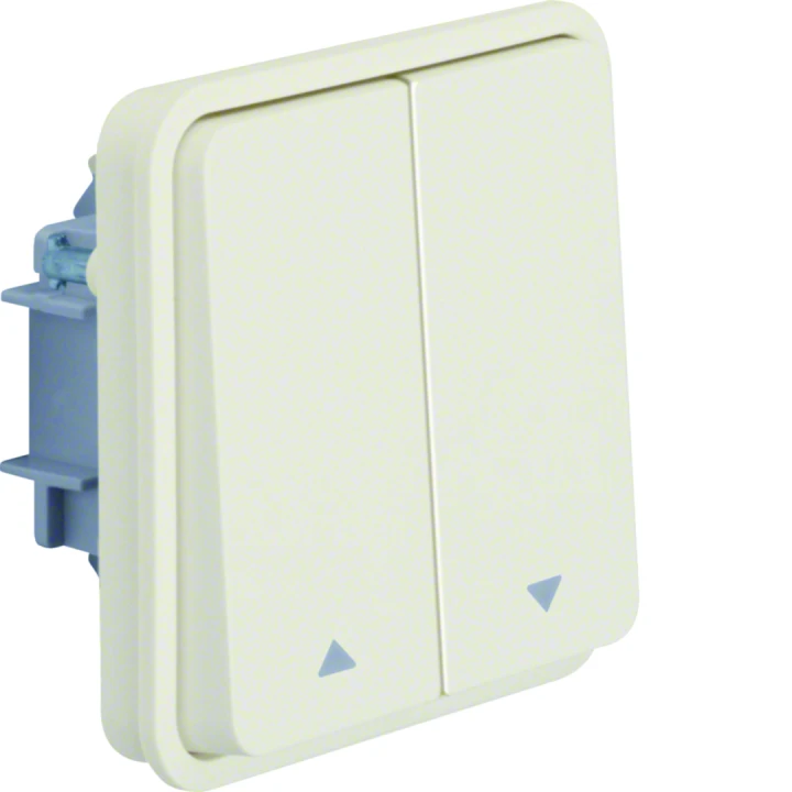 cubyko Inter volet-roulant associable blanc IP55