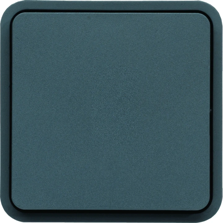 cubyko Poussoir 1O/1F associable gris IP55