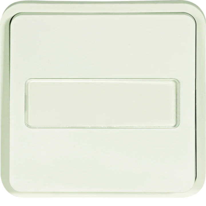 cubyko Poussoir à fermeture 1F porte-étiquette 1F associable blanc IP55