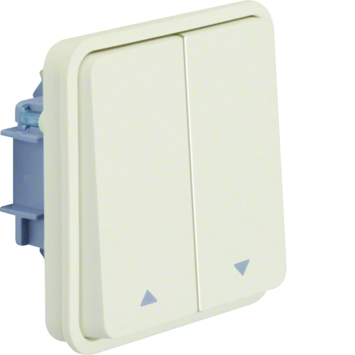 cubyko Poussoir volet-roulant associable blanc IP55