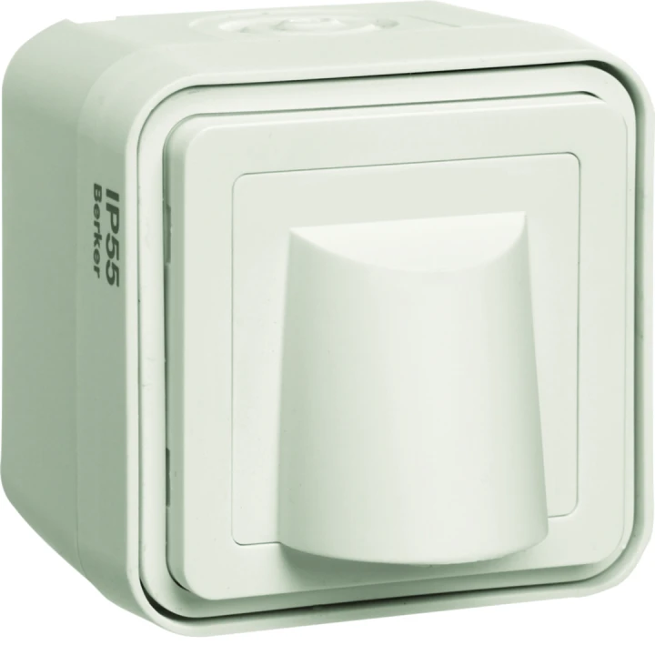 cubyko Sortie de câble saillie blanc