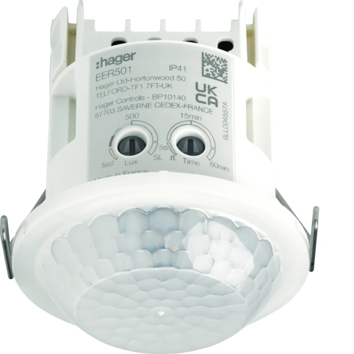 détecteur mini 10 mètres de présence et mouvement plafond encastré ON/OFF