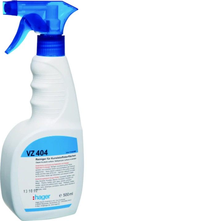 Détergent pour surfaces plastique