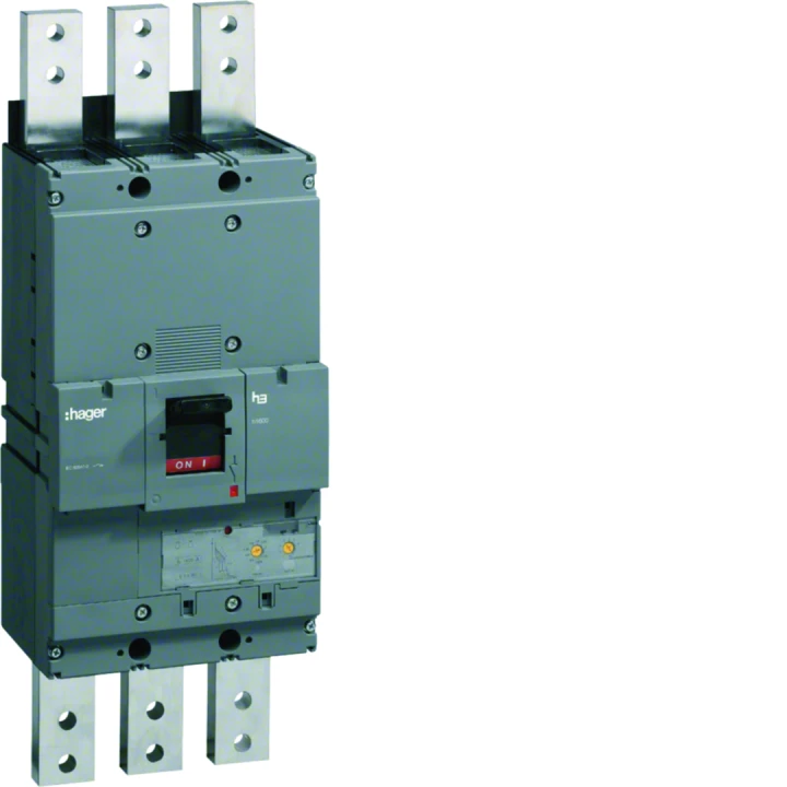 Disjoncteur Boitier Moulé h3 h1600 LSI 3P In1250A Icu70kA à plage