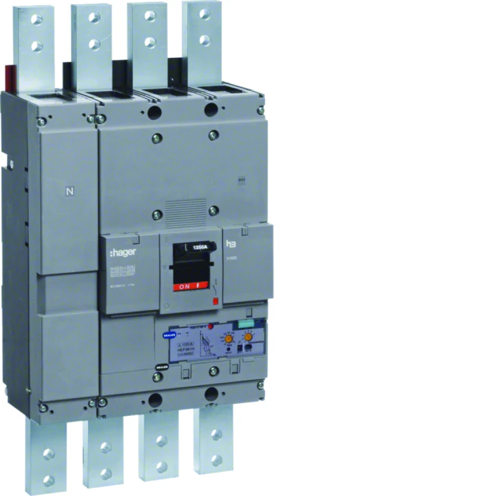 Disjoncteur Boitier Moulé h3 h1600 LSI 4P In1600A Icu70kA à plage