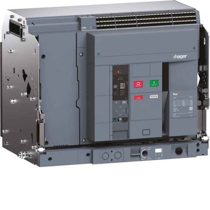 Disjoncteur Ouvert complet HW4 120kA 4000A 4P Débrochable TU sentinel Energy