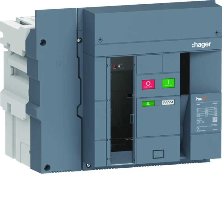 Disjoncteur Ouvert HW2 100kA 2500A 4P Débrochable sans chassis pour TU sentinel