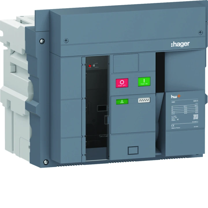 Disjoncteur Ouvert HW4 85kA 3200A 3P Débrochable sans chassis pour TU Sent Ener