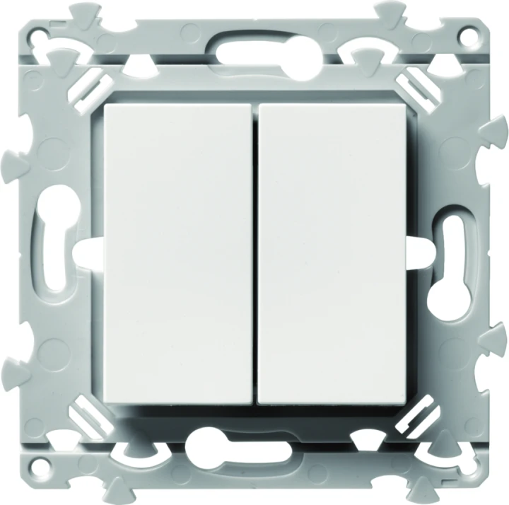 Double InterBP Duo Essensya va et vient ou bouton poussoir Pure