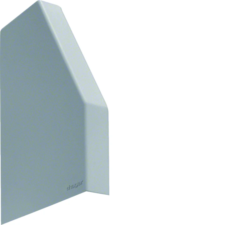 Embout de fermeture beha-set droit-gauche pour RK110 RAL 7030 gris