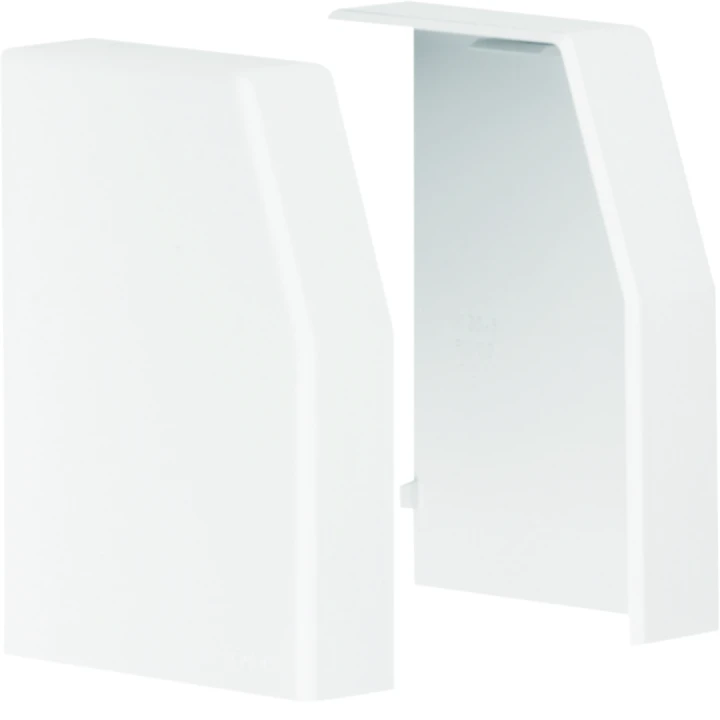 Embout de fermeture beha-set droit-gauche pour RK110 RAL 9010 blanc paloma