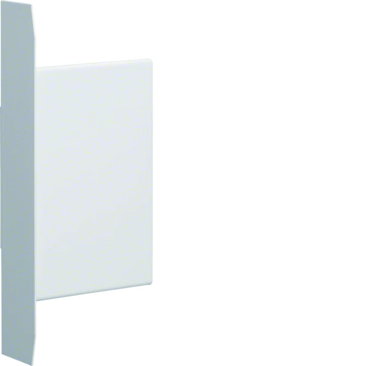 Embout pour BKIS épais 25mm acier RAL 9016 Pure