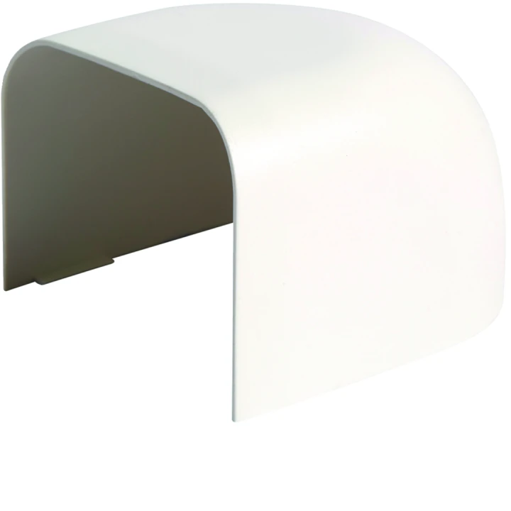 Embout pour goulotte de climatisation CLM 50 x 65 mm Blanc paloma