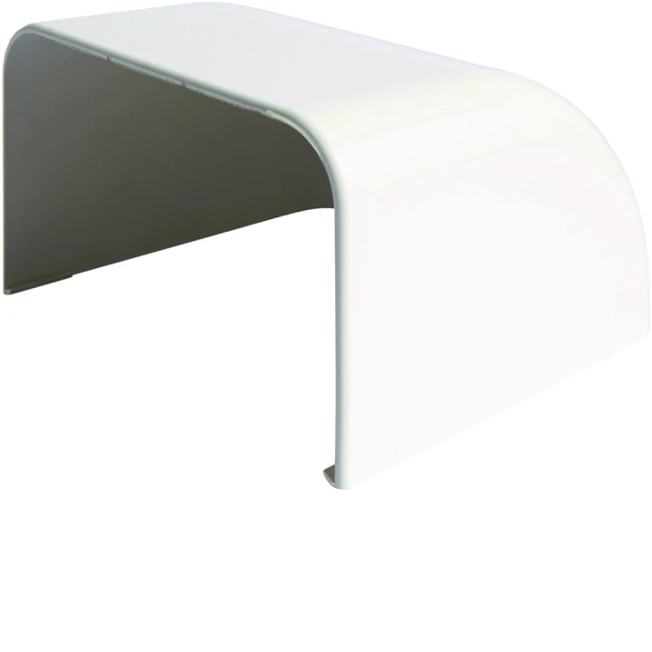 Embout pour goulotte de climatisation CLM 75 x 125 mm Blanc paloma