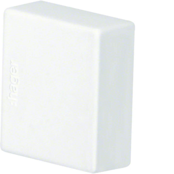 Embout pour goulotte de distribution lifea LF 15x15mm Blanc