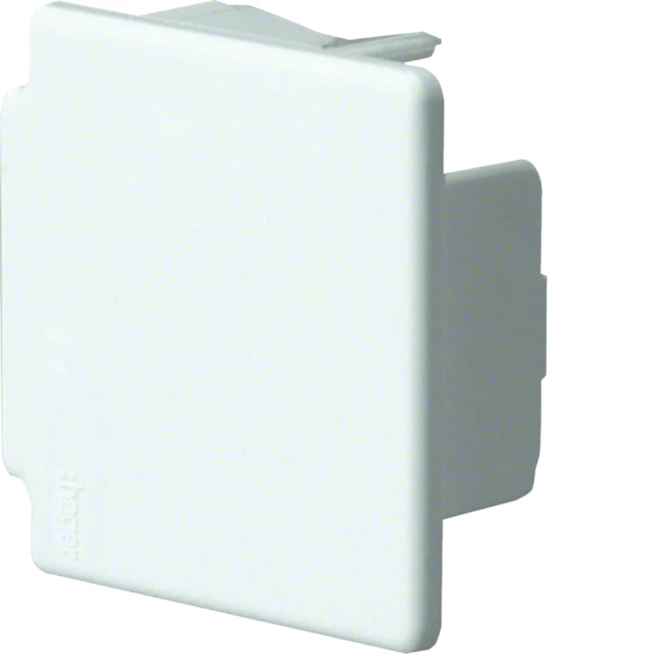 Embout pour goulotte de distribution lifea LFF 40x40mm Blanc