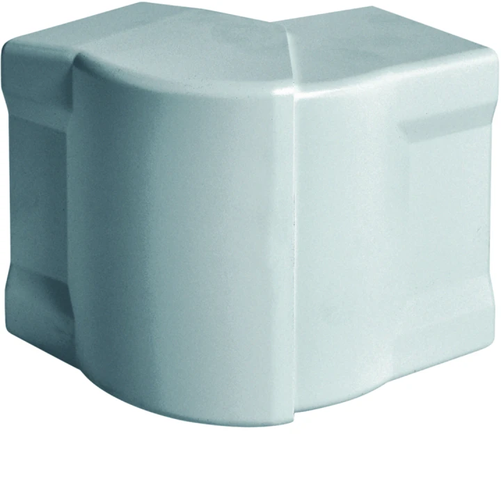 Embout pour goulotte d'installation GBA 50x85mm, PVC couleur Alu