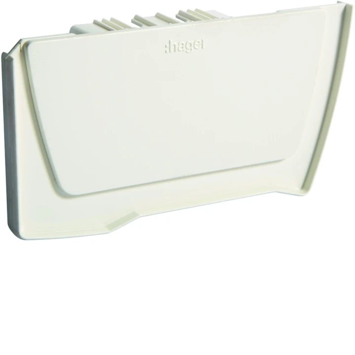 Embout pour goulotte d'installation GBD 50x100mm Blanc