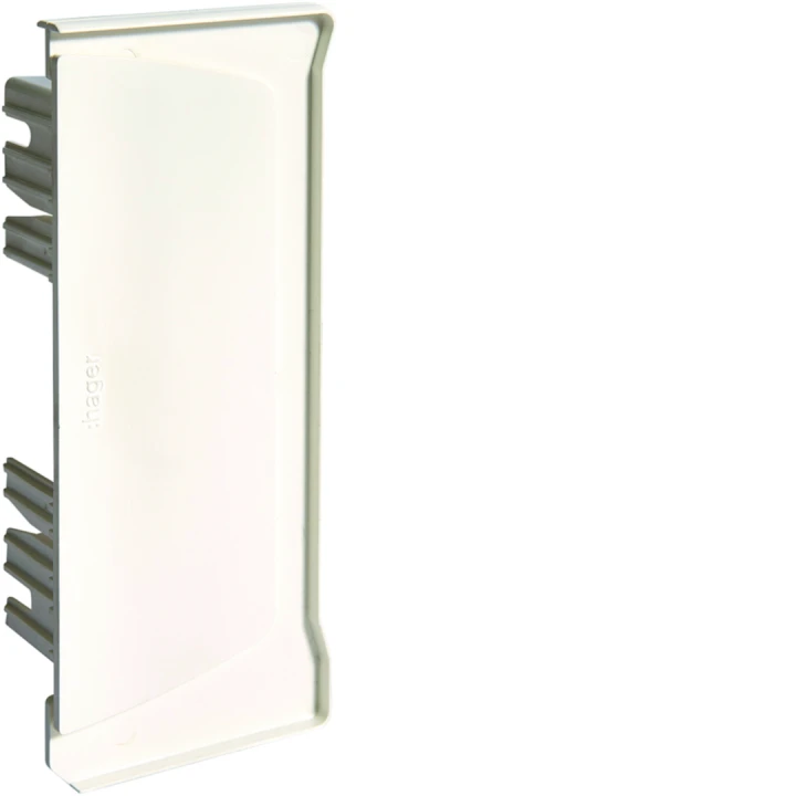 Embout pour goulotte d'installation GBD et GBA 50x130mm Blanc